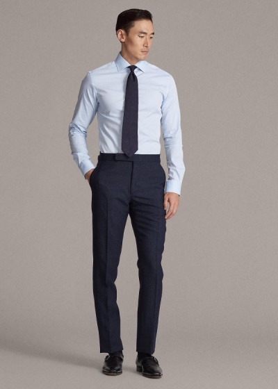 Men's Ralph Lauren Gregory Wool Trousers | 349256RKV